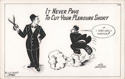 Circumcision: It Never Pays to Cut Your Pleasure Short Postcard