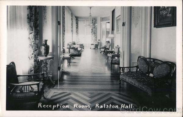 Reception Room in Ralston Hall Belmont California