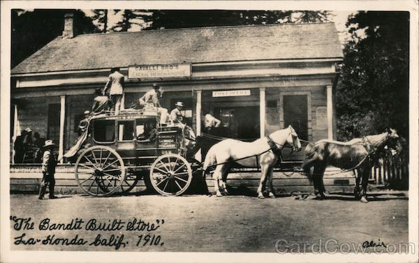 The Bandit Quilt Store 1910 La Honda California