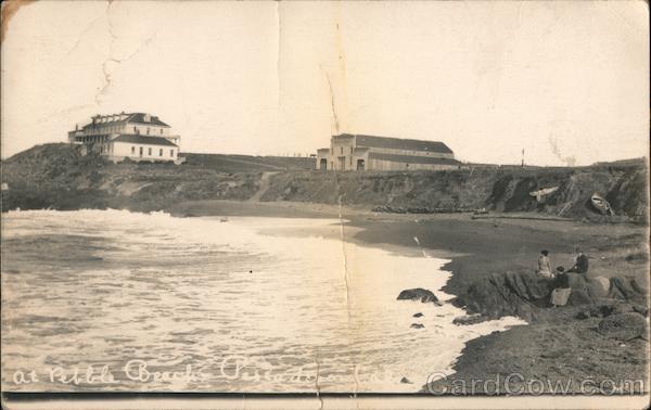 At Pebble Beach Pescadero California