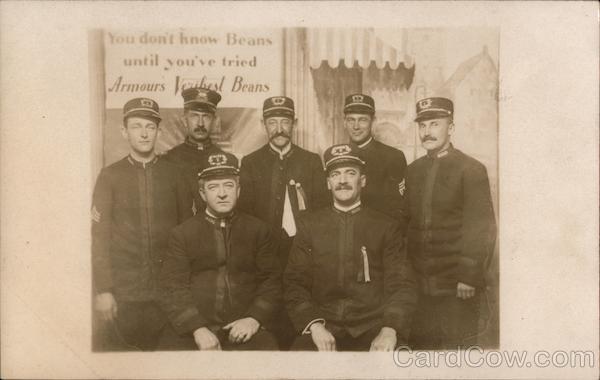 Mass. Firement: Souvenir from Armour & Company U.S. Yards Chicago Illinois