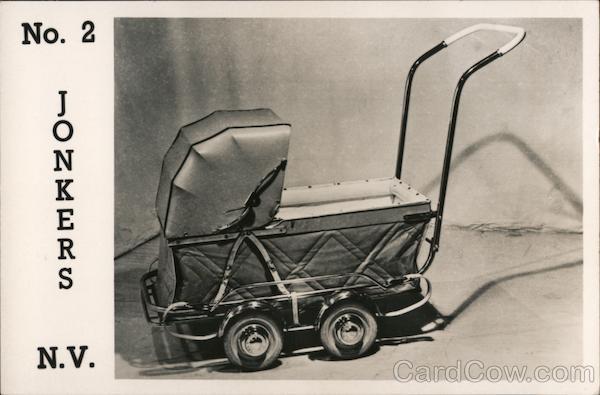 No. 2 Jonkers N.V. modern baby buggy Echte Foto Advertising