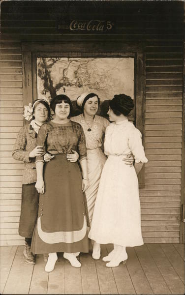Four Women, Coca Cola Sign