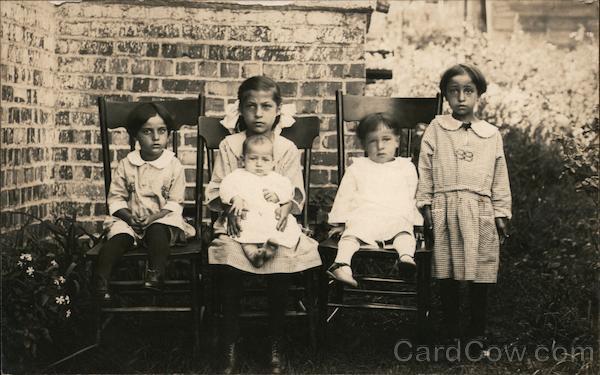 Family group portrait - children