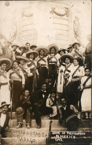 Mexican Revolution: Some of the Fighters in Mexico