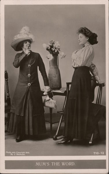 Two Women: Mum's the Word J. Baumann