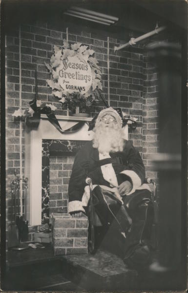 Season's Greetings from Gormans Santa Claus