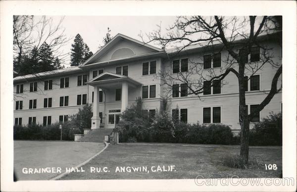 Grainger Hall P.U.C. Angwin California