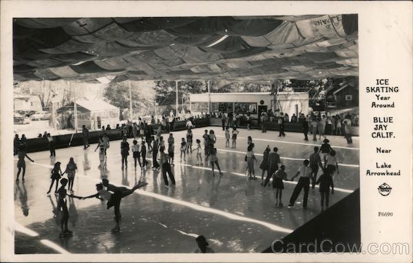 Ice Skating Year Around Blue Jay California
