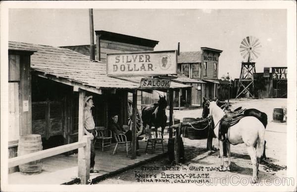 Street Scene in Ghost Town Knott's Berry Place Buena Park California