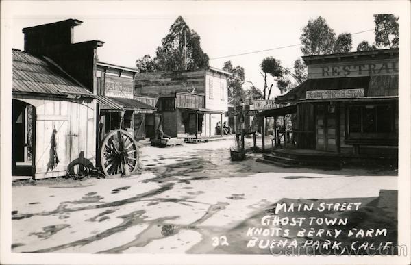 Main Street Ghost Town Knott's Berry Farm Buena Park California