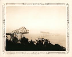 San Francisco – Oakland Bay Bridge Construction Original Photograph