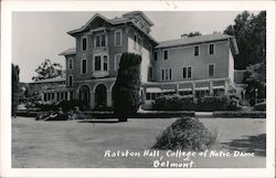 Ralston Hall, College of Notre Dame Postcard