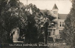 California Sanitorium Belmont, CA Postcard Postcard Postcard