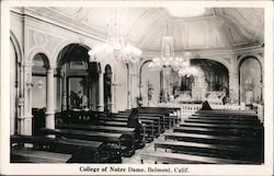 College of Notre Dame Belmont, CA Postcard Postcard Postcard