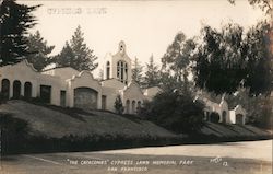 "The Catacombs" Cypress Lawn Memorial Park Postcard