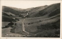 "The Ribbon" Highway Half Moon Bay Canon Postcard