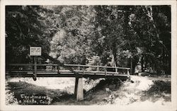 Troutmere Fishing La Honda, CA Postcard Postcard Postcard