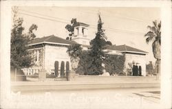 Menlo Park General School Postcard