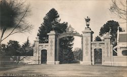 Residence of J.C. Flood Postcard