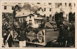 Diamond Jubilee 1850-1925 Parade Float Postcard