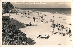 Taking the sun Miami Beach, FL R. E. Simpson Postcard Postcard Postcard