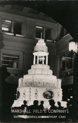 Marshall Field & Company's 100th Anniversary Birthday Cake Events Postcard Postcard Postcard