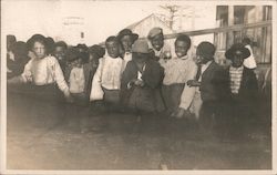 Group of young boys laughing Postcard