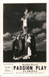 World's Oldest Black Hills Passion Play of America with Josef Meier, World Famous Christus Portrayer Postcard