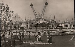 The Flip-Flap from Elite Gardens - Franco-British Exhibition, London, 1908 Postcard
