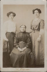 Family portrait of women Postcard