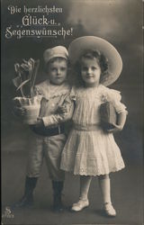 Die herzlichsten Gluck-u Segenswunsche Postcard
