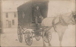 Wells Fargo Express Delivery Wagon Postcard