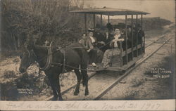 Car From Capos Landing to North Beach Postcard