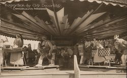 Exposition def Arty Decorality Carrousel de la Vie Parisienne Postcard