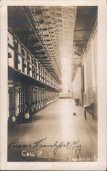 Prison Cell House Postcard
