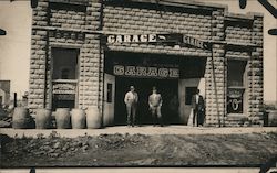 Laurel Garage, Auto Supplies California Postcard Postcard Postcard