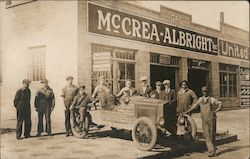 Rare: McCrea-Albright Garage Essex Auto Postcard