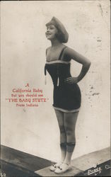 Stutz Fire Engine: "Baby Stutz" Postcard