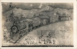 NCORR #9 - - Northern California Outrage - Mutt and Jeff Cartoon Postcard