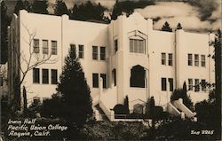 Irwin Hall, Pacific Union College Postcard