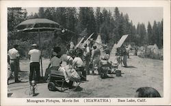 Monogram Pictures, Movie Set (Hiawatha) Postcard