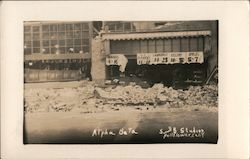 Alpha Beta after Earthquake Postcard