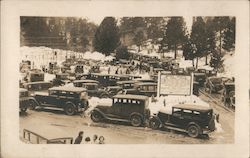 Big Pines Ski Area Jackson Lake Postcard