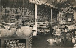 Inside view of General Store Biggs, CA Postcard Postcard Postcard