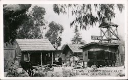 Ghost Town at Knott's Berry Farm Postcard