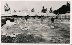 Boot Hill Ghost Town Knott's Berry Farm Postcard