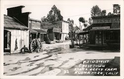 Main Street Ghost Town Knott's Berry Farm Postcard
