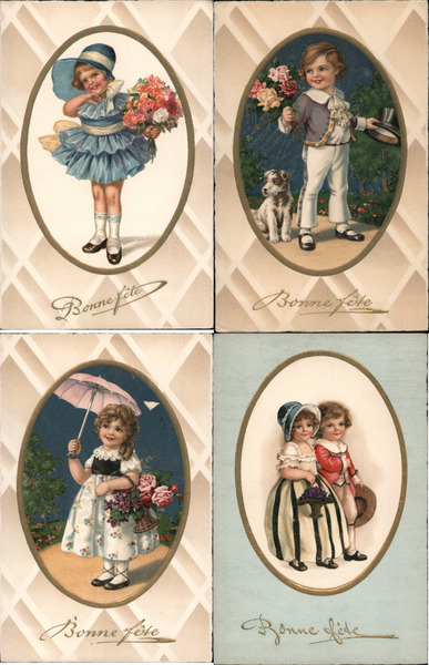 Set of 4: Pittius Children