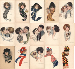 Lot of 15: Giovanni NANNI Cards Postcard